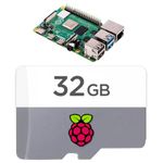 STEADYGAMER - 32GB Raspberry Pi Preloaded (RASPBIAN/Raspberry Pi OS) SD Card | 400, 4, 3B+, 3A+, 3B, 2, Zero Compatible with All Pi Models