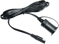 MOTOPOWER MP68993A 6FT SAE to Cigarette Lighter Socket Adapter Cable