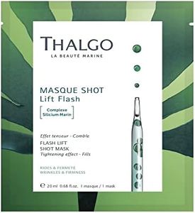 Thalgo Flash Lift Shot Mask - Rejuvenating Anti-Aging Sheet Mask for Visible Lifting and Firmer Skin - 20ml