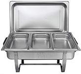 Winware 8 Qt Stainless Steel Chafer, Full Size Chafer