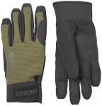 SEALSKINZ | Harling | Unisex Waterproof All Weather Gloves | For Cycling, Outdoor Work | Touch Screen Compatiable | Suede & Merino Wool | M - Olive