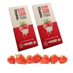 Diablo White Chocolate Bar with Strawberry | No Added Sugar, Gluten Free |Diabetic Friendly Chocolate| Hamper Available – Perfect for Gifting | 75g (Pack Of 2)