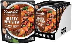 Campbell's Cooking Sauces, Hearty Beef Stew, 12 Oz Pouch (Case of 6)