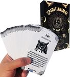 iksya Spirit Animal Oracle Cards - 54 Tarot Deck and Oracle Deck Set Tarot Cards with Meanings On Them for Beginners Oracle Great Gift for Friend or Family