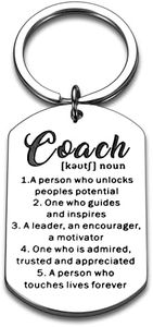 Gifts for Coach Soccer Football Coach Gifts Keychain Thank You Gifts for Runner Baseball Softball Volleyball Coaches Gifts Gym Sports Cross Country Running Gifts Birthday Christmas Stocking Stuffer