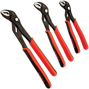 Push Button Water Pump Pliers Set, 7" Push Button Water Pump Pliers, 10" Push Button Water Pump Pliers, 12" Push Button Water Pump Pliers, 3Piece