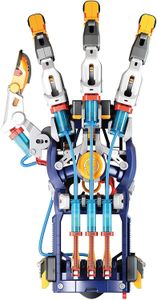 CONSTRUCT & CREATE Hydraulic Cyborg Hand Kit – STEM Robotics Toy