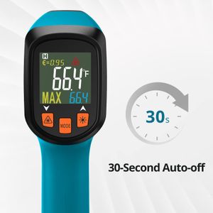 Tilswall Infrared Thermometer – Digital Non-Contact Temperature Gun