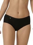 Sloggi Womens Basic+ Midi 3p Brief, Black, 20 UK