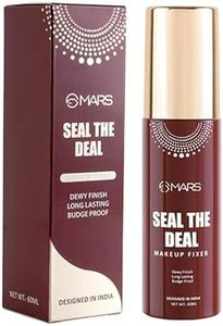 MARS Seal the Deal Long-Lasting Makeup Fixer Spray with Hyaluronic Acid | Hydrating Dewy Base Setting Spray for Professional Face Makeup | Budge Proof | Non Sticky (60 ml)