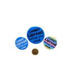 I Can't Lipread Through Your face Mask Pin Button Badge, I lip read pin badge, Rainbow Badge, Lipreaders Communicating Lipreading, Deaf Awareness, HoH, Hard of Hearing Badges