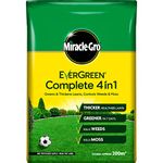 Miracle-Gro Evergreen Complete 4-in-1 Lawn Food - 200 m2, 7 kg, Lawn Food, Weed & Moss Control,