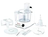 Moulinex Master Chef FP211110 Multifunctional Food Processor 500 W Power 2 Speeds + Pulse Function, Grating, Slicing, Chopping, Emulsifying, Mixing