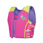 Zoggs Kids Swimsure Jacket Bright Pink/Yellow, 4-5 Years/18-25 kg