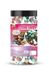 Pmw - Jar Pack - Rock Candy - Stone Candy - Milk Stone Chocolate - Rock Shape Chocolate - 250 Grams