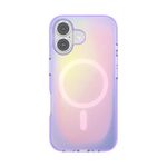 PopSockets iPhone 16 Case Compatible with MagSafe, Phone Case for iPhone 16, Wireless Charging Compatible, Case Only - Aura