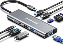 Hiearcool USB C Hub Ethernet,4K@60 