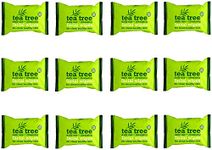 Tea Tree Daily Use Cleansing Facial Face Make Up Wipes (12 x 25 Packs)