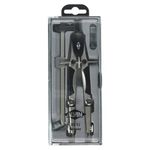 ALVIN 302VJ Speed-Bow Introductory Compass Beam Bar Set, Geometry and Engineering Kit, Drawing and Architecture Tools - 6.5 Inch