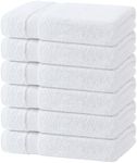 Wealuxe White Bath Towels 22x44 Inc