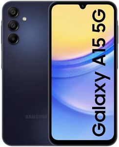 Samsung Galaxy A15 5G (Blue Black, 8GB, 256GB Storage) | 50 MP Main Camera | Android 14 with One UI 6.0 | 16GB Expandable RAM | MediaTek Dimensity 6100+ | 5000 mAh Battery