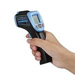 GoolRC Infrared Thermometer, Non-Contact Digital Laser Temperature Gun -58°F to 1112°F (-50°C to 600°C) with LCD Display,Blue