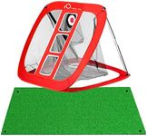 Golf Chipping Net and Mat Foldable 