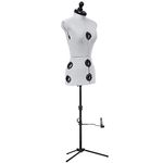 Dritz Twin-Fit Dress Form with Adjustable Tri-Pod Stand, Petite