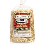 Dutchman's White Popcorn: Medium Popcorn Kernels for Popping in Microwave, Air Popper, Stovetop - Non GMO and Gluten Free Gourmet Popping Corn - 4 Pound Refill Bag