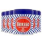 Brasso Metal Polish Wadding, 6 Packs of 75g