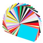 FUKTSYSM Coloured Card - 42 Assorted Colours, A4 84 Sheet Pack 230gm, More Fun Crafting and Decorating, Sketch and Cutting Paper, 42 Assorted Colours Coloured Card