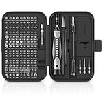 Kuptone 130 in 1 Precision Screwdriver Set, Screwdriver Bit Sets Mini Screwdriver Set with Portable Case, DIY Repair Tools Kit for iPhone Laptop PC Watch Glasses and Other Electronics