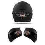 Harley Davidson Logo Stickers for Helmet