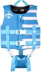 Boglia Toddler Swim Vest Kids Toddlers Floaties for Unisex Boys Girls Floation Swimsuit with Adjustable Safety Strap Age 1-9 Years/22-50Lbs