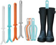 ONEDONE Folding Boot Shapers Adjustable Boot Stands Boots Holders for Tall and Knee High Shoes Boot Storage Shoes Clip Insert Support