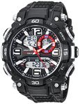 Armitron Sport Men's Analog-Digital Chronograph Resin Strap Watch, Black, 20/5270BLK