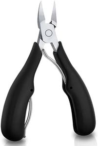 QUIQSHIPP Toe Nail Clipper, Professional Thick & Ingrown Toenail Correction Tool, Pedicure Clippers Toe Nail Cutter for Men & Women, Super Sharp Curved Blade Grooming Tool | Multi |