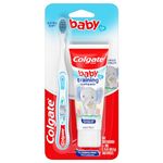 Colgate My First Baby and Toddler Fluoride Free Toothpaste and Toothbrush