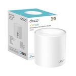 TP-Link Deco X10(1-Pack), AX1500 Mbps, Coverage up to 190 m², Connectivity up to 120 Devices, Gigabit Port, Easy Installation with Mobile App, AI-Powered Wi-Fi 6 Mesh System