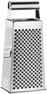 WMF Gourmet Square Grater, 8 x 24 cm, Stainless Steel, 4 Grater Surfaces, Ideal as a Potato Grater, Vegetable Slicer, Cromargan Dishwasher Safe