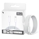 DR VAKU® USB C to Lightning Cable 1M Fast Charger Cable USB-C Power Delivery Charging Cord for 14/13/12/12 Pro Max/12 Mini/11/11Pro/Xs/Max/Xr/X/8/8Plus/iPad