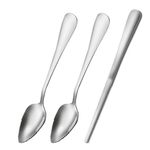 Grapefruit Spoons Serrated Edge Stainless Steel Fruit Knife Grapefruit Utensils Tool Dessert Spoons for Citrus Lemon Kiwi Salads Melon Lime Pitaya Apple Fruit Puree