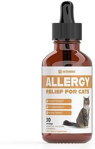 Allergy Relief for Cats | Helps to Naturally Support Allergy & Itch Relief for Cats | Cat Allergy | Cat Itch Relief | Cat Itchy Skin Relief | Cat Allergy Relief for Cats | Cat Supplements & Vitamins