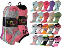 Tipi Toe Women's 20 Pairs Colorful 