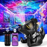 Star Projector, 196 Lightings+22 White Noises Dinosaur Galaxy Projector, HIFI Bluetooth Speaker Star Projector Night Light Projector, Star Projector Bedroom Accessories,Night Light Kids Dinosaur Gift