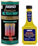 ABRO OT-511-443 Petrol & Diesel Engine Oil Treatment Friction & Sound Reducer for Car SUV & Auto (443ml) & Abro DI-502 SUV Car Diesel Fuel Treatment and Injector Cleaner (354 ml)