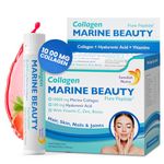 Swedish Nutra - Marine Beauty Collagen Shots (20 Shots) | Collagen Type 1 & 3 for Hair, Skin & Nails | 100% Delicious Natural Flavour | High Absorption