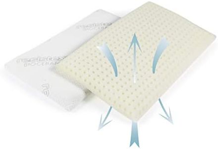 GIU.NE® Cuscino Per Bambino Memory Foam Nuova Generazione 100% Lavabile Antisoffoco Di Sicurezza Per Culla E Lettino Ipoallergenico Colore Bianco 50 X 30 X 4,0 Cm (50x30x4)