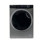 Haier HW80-B14979S Freestanding Washing Machine, 8kg Load, 1400RPM, Graphite