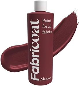 Fabric Paint for Furniture - Restore or Change the Color of Couches, Chairs, Upholstery, Soft Furnishings, Car Interiors, Clothing, & Footwear (17oz / 500ml, Maroon)